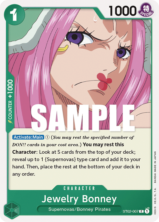 Jewelry Bonney (Character) (ST02-007) (C)