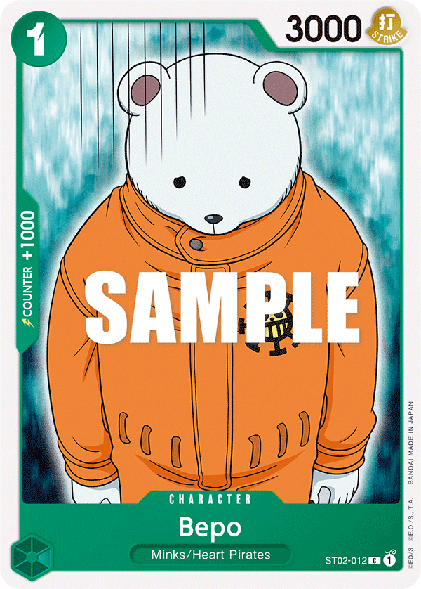 Bepo (Character) (ST02-012) (C)