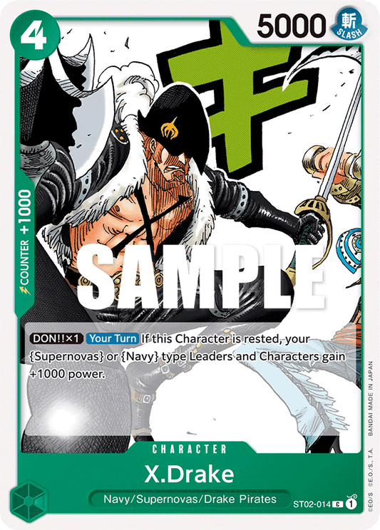 X Drake (Character) (ST02-014) (C)