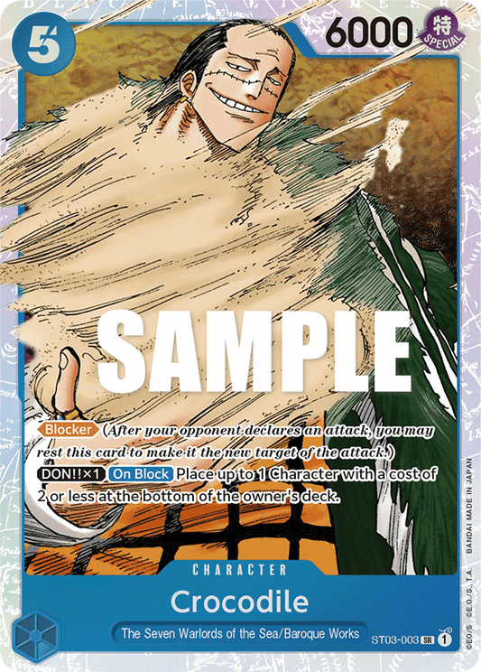 Crocodile (Character) (ST03-003) (SR)