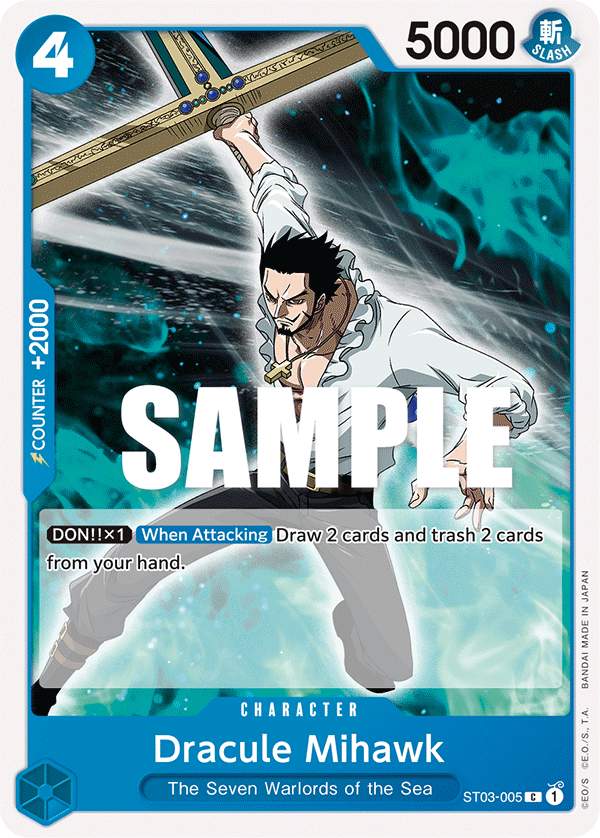 Dracule Mihawk (Character) (ST03-005) (C)