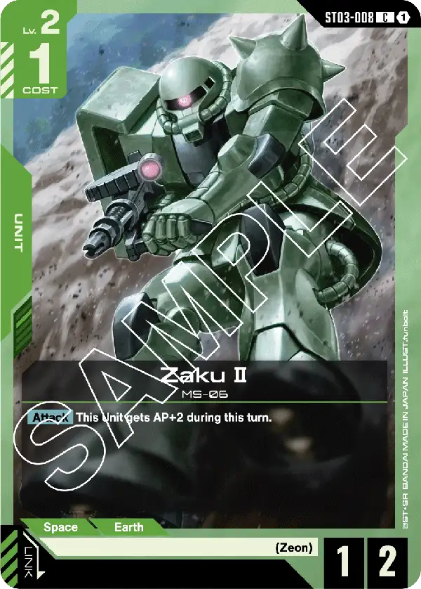 Zaku Ⅱ (Unit) (ST03-008) (C)