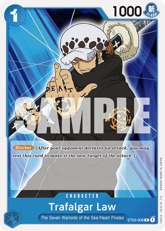 Trafalgar Law (Character) (ST03-008) (PRB01 Reprint) (C)