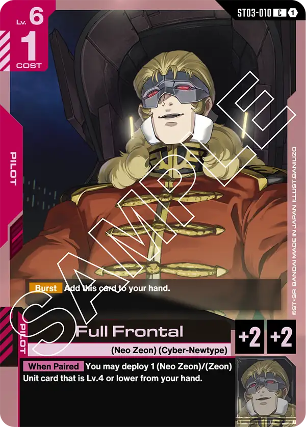 Full Frontal (Pilot) (ST03-010) (C)