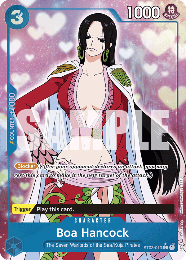Boa Hancock (Character) (ST03-013) (PRB01 Reprint) (C) (Full Art)