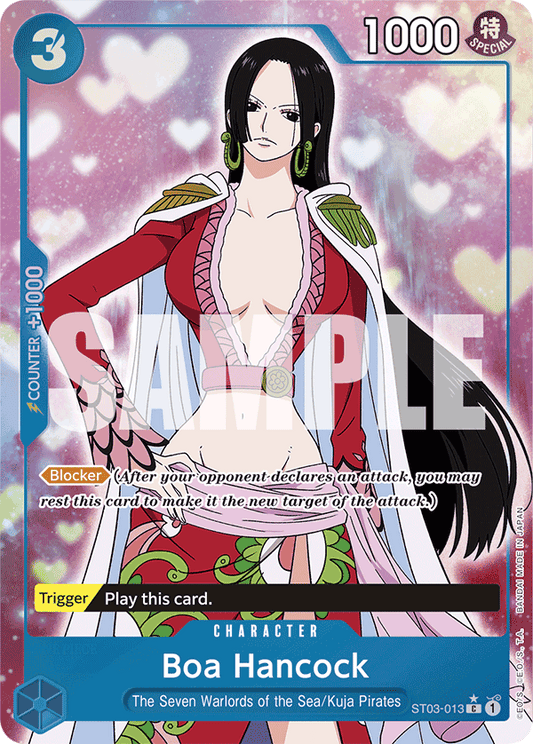 Boa Hancock (Character) (ST03-013) (PRB01 Reprint) (C) (Full Art)