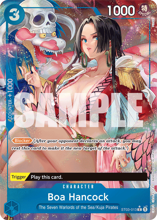 Boa Hancock (Character) (ST03-013) (PRB01 Reprint) (C) (Alternate Art)