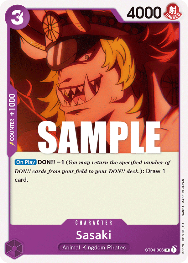 Sasaki (Character) (ST04-006) (C)