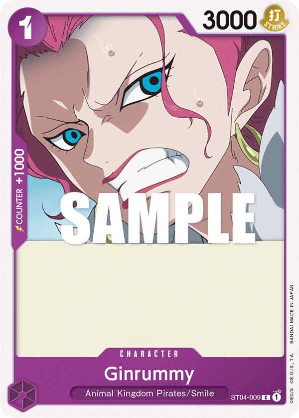 Ginrummy (Character) (ST04-009) (C)