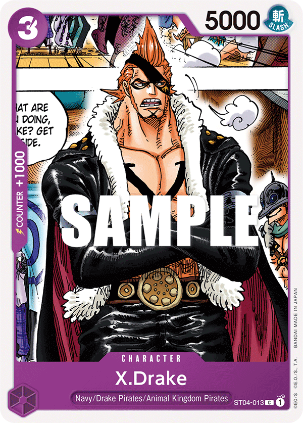 X Drake (Character) (ST04-013) (C)