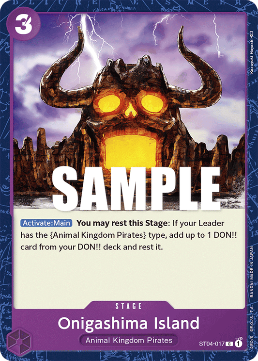 Onigashima Island (Stage) (ST04-017) (C)