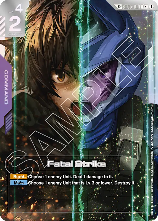Fatal Strike (Command) (GD03 Reprint) (SP) (ST05-014) (C+)