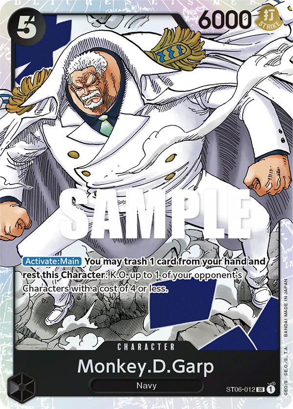 Monkey D Garp (Character) (ST06-012) (SR)