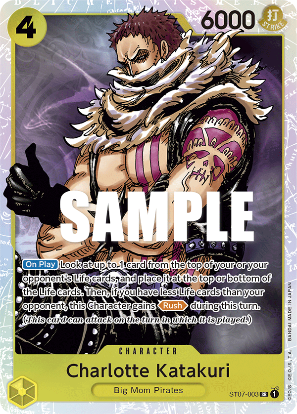 Charlotte Katakuri (Character) (ST07-003) (SR)