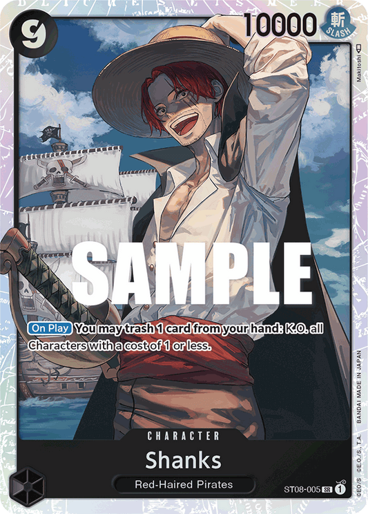 Shanks (Character) (ST08-005) (SR)
