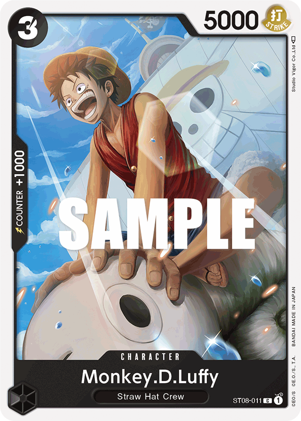 Monkey D Luffy (Character) (ST08-011) (C)