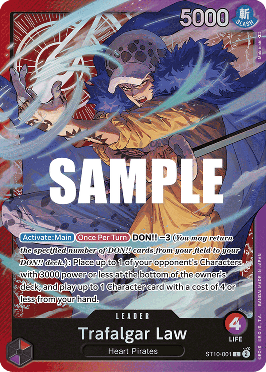 Trafalgar Law (Leader) (ST10-001) (L)