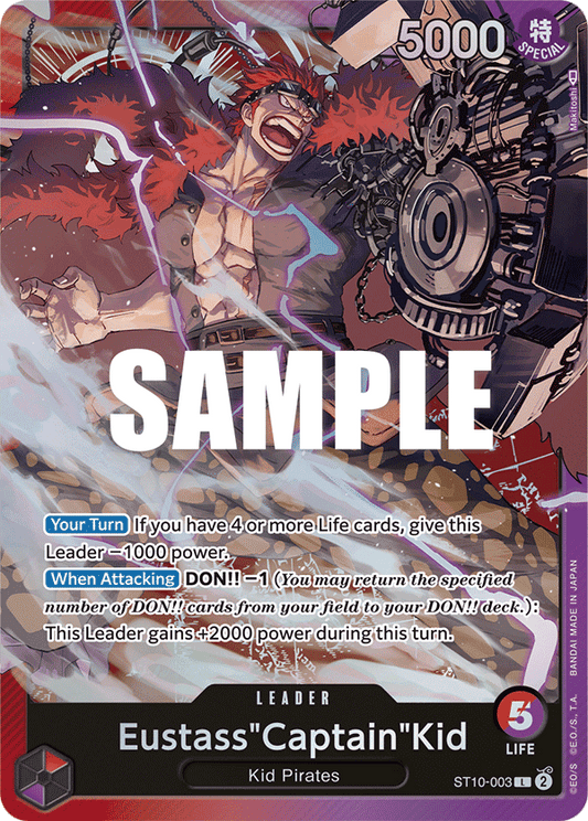 Eustass Captain Kid (Leader) (ST10-003) (L)