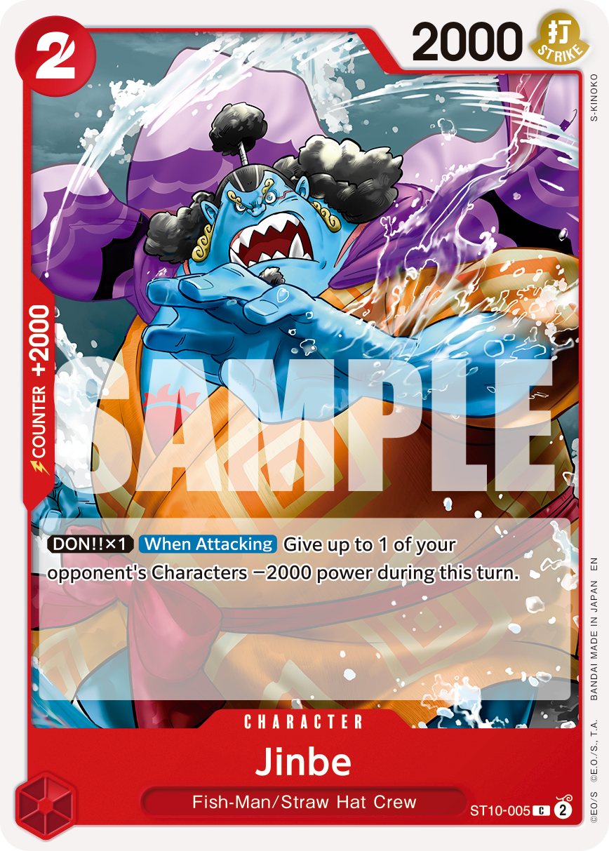 Jinbe (Character) (ST10-005) (C) (NON-FOIL) (PRB02)
