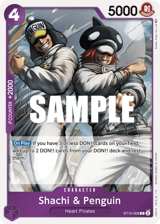 Shachi & Penguin (Character) (ST10-008) (C)