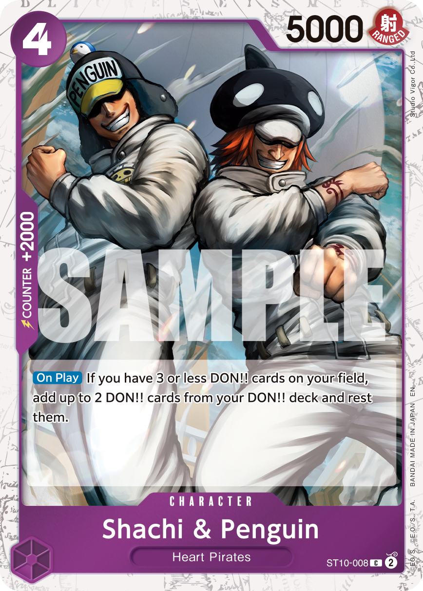 Shachi & Penguin (Character) (ST10-008) (C) (Pirate Foil) (PRB02)