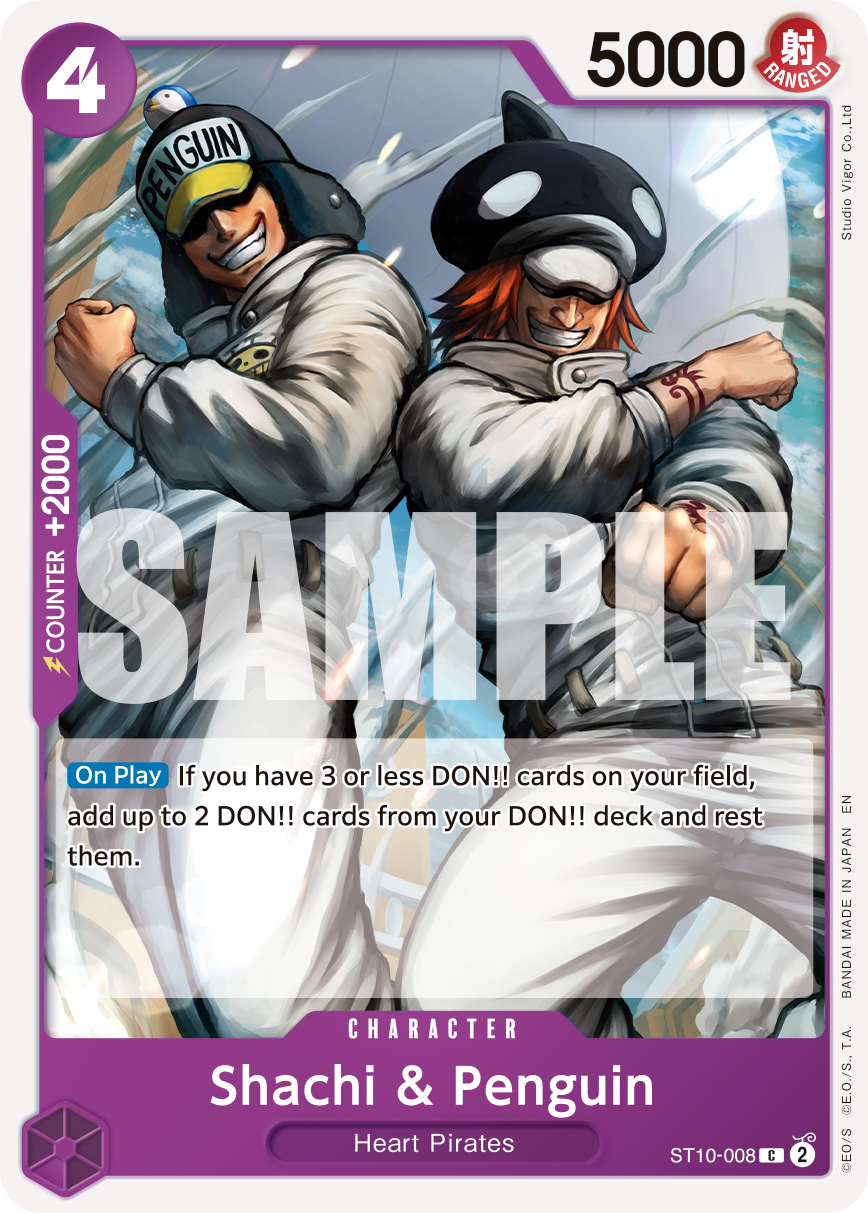 Shachi & Penguin (Character) (ST10-008) (C) (NON-FOIL) (PRB02)