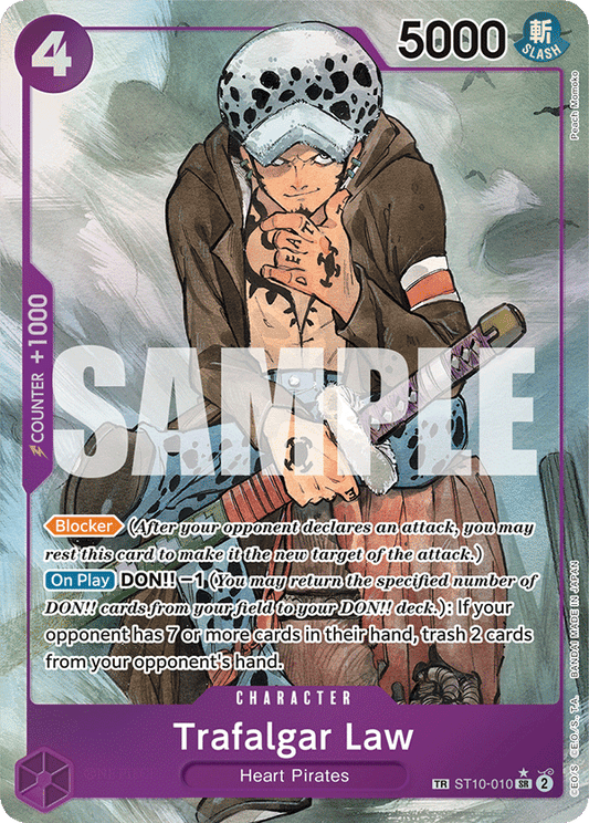 Trafalgar Law (Character) (ST10-010) (SR) (Treasure Rare)