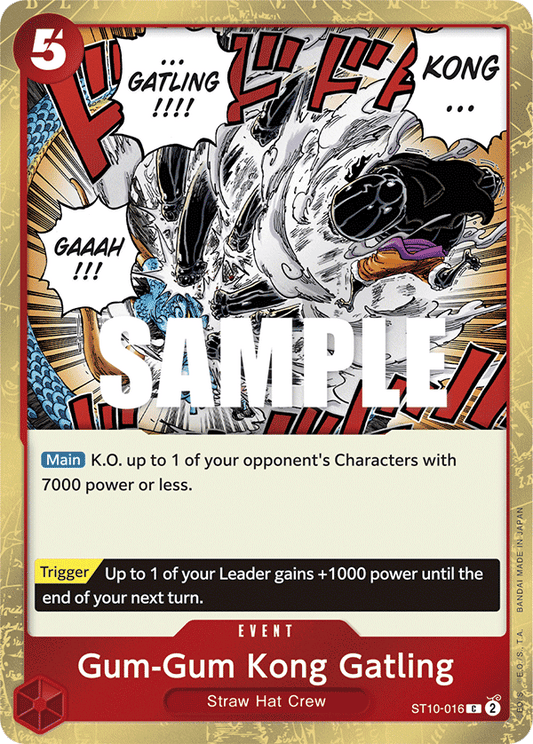 Gum-Gum Kong Gatling (Event) (ST10-016) (C)