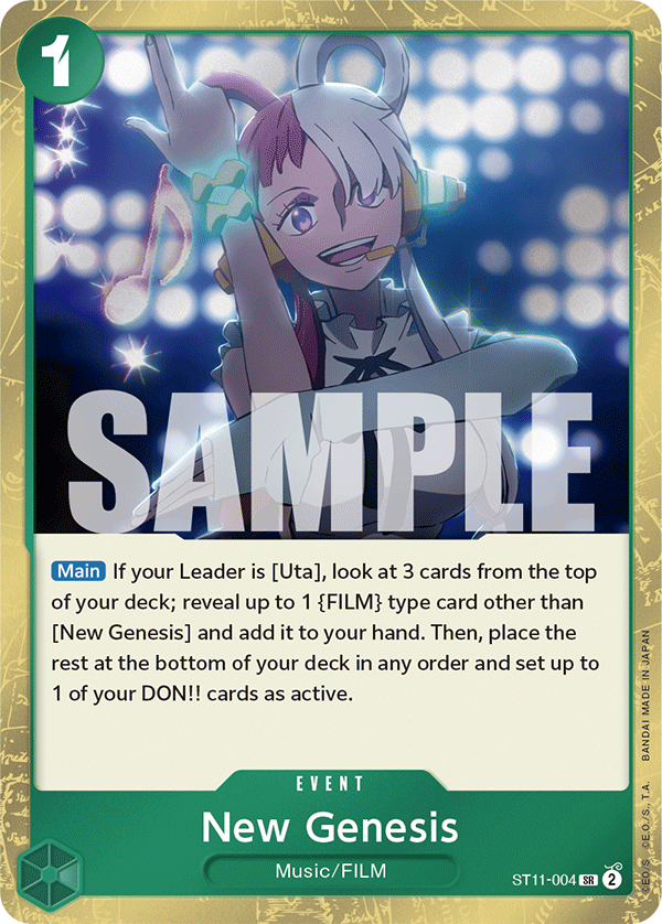 New Genesis (Event) (ST11-004) (SR)