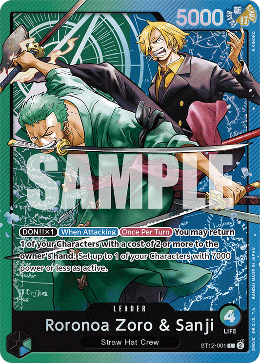 Roronoa Zoro & Sanji (Leader) (ST12-001) (L)