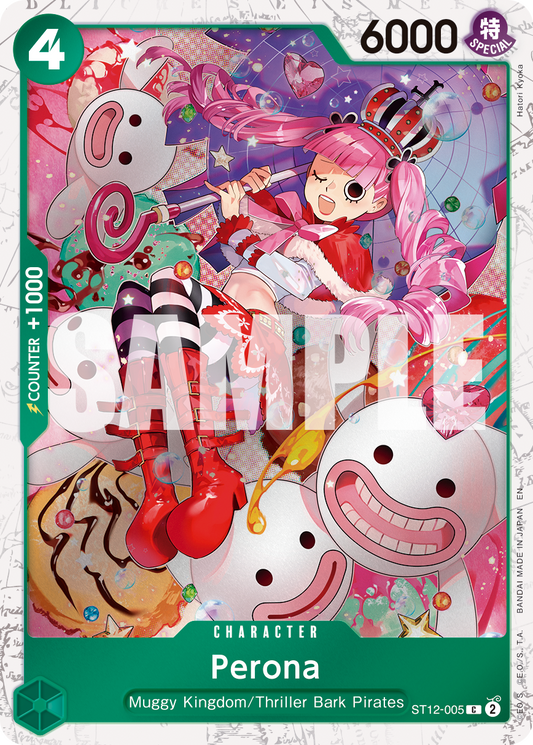 Perona (Character) (ST12-005) (C) (FOIL) (PRB02)