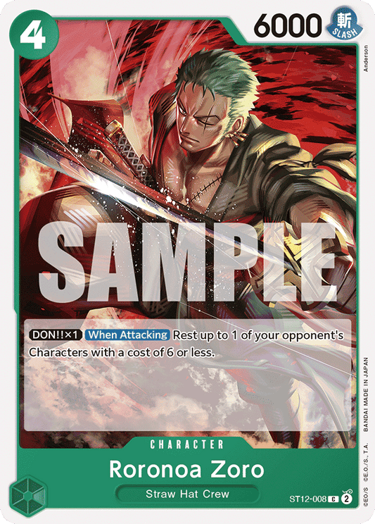 Roronoa Zoro (Character) (ST12-008) (C)
