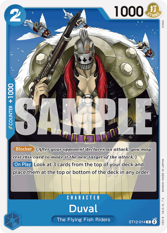 Duval (Character) (ST12-014) (PRB01 Reprint) (C)
