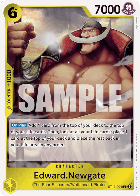 Edward Newgate (Character) (ST13-004) (C)