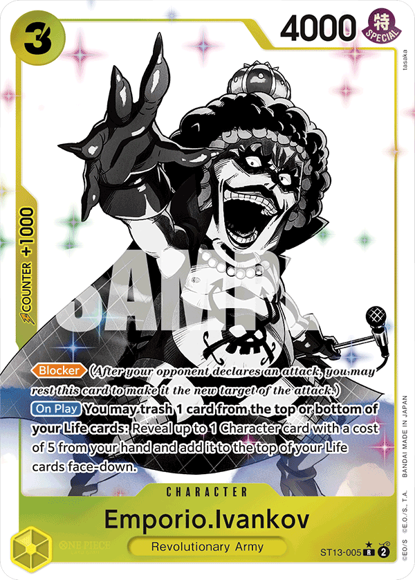 Emporio Ivankov (Character) (ST13-005) (C) (Alternate Art)