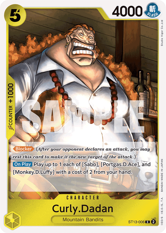 Curly Dadan (Character) (ST13-006) (C)
