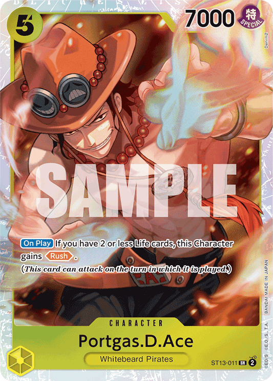 Portgas D Ace (Character) (ST13-011) (SR)