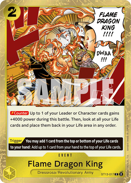 Flame Dragon King (Event) (ST13-017) (C)