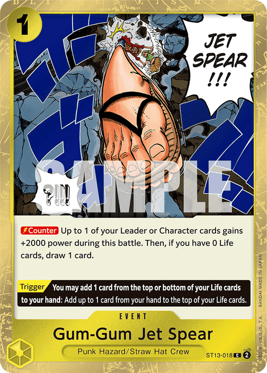 Gum-Gum Jet Spear (Event) (ST13-018) (C)
