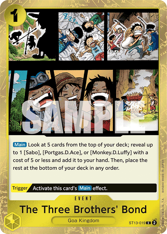 The Three Brothers’ Bond (Event) (ST13-019) (C)