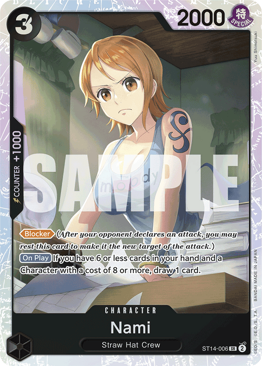 Nami (Character) (ST14-006) (SR)