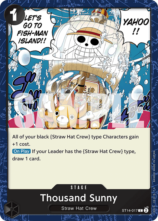Thousand Sunny (Stage) (ST14-017) (C)