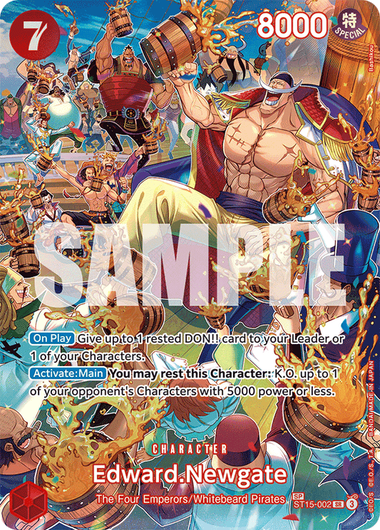 Edward Newgate (Character) (ST15-002) (SR) (SP)