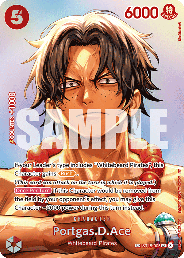 Portgas.D.Ace (Character) (ST15-005) (SP) (OP16)