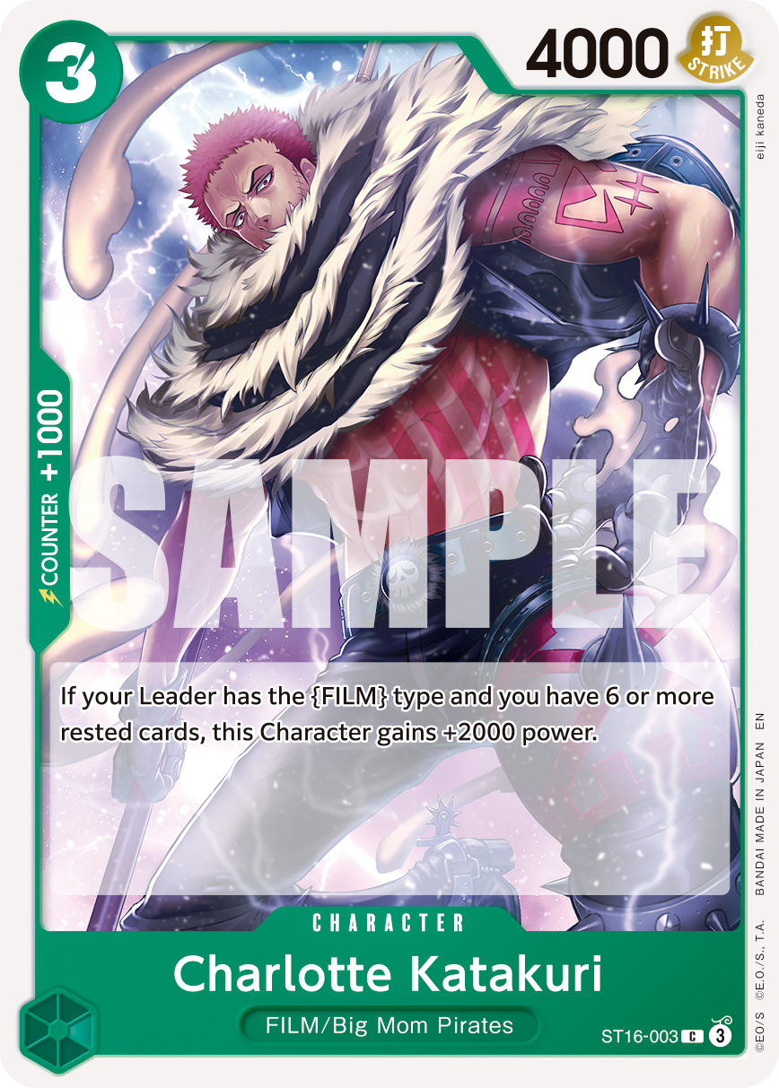 Charlotte Katakuri (Character) (ST16-003) (C) (NON-FOIL) (PRB02)