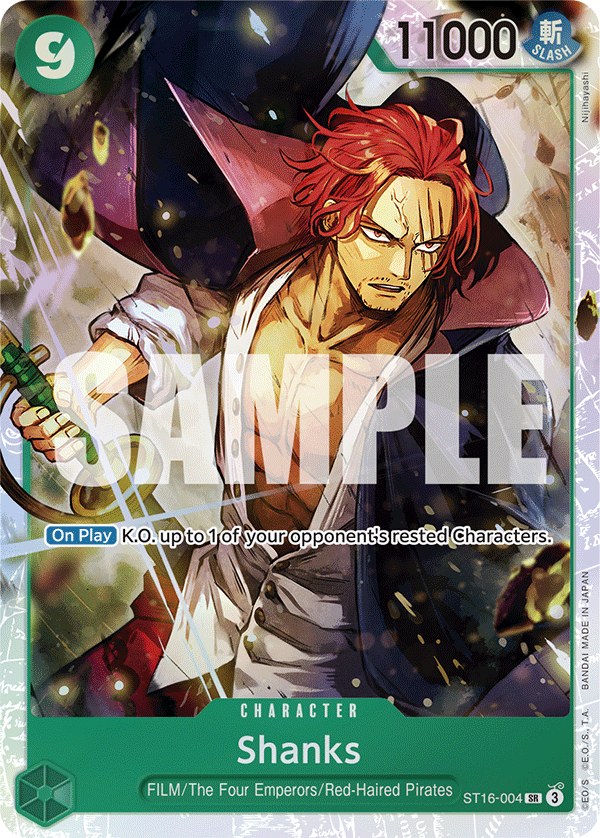 Shanks (Character) (ST16-004) (SR)