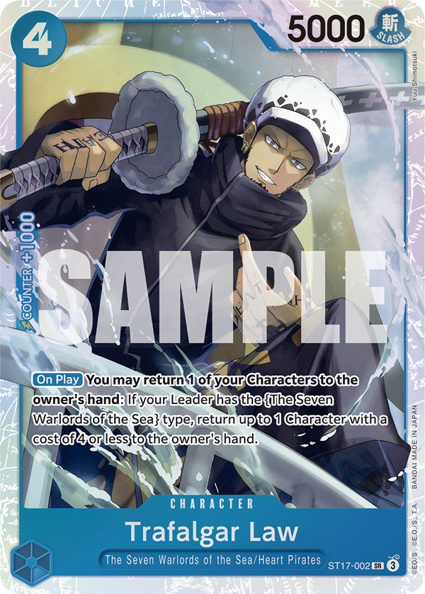 Trafalgar Law (Character) (ST17-002) (SR)