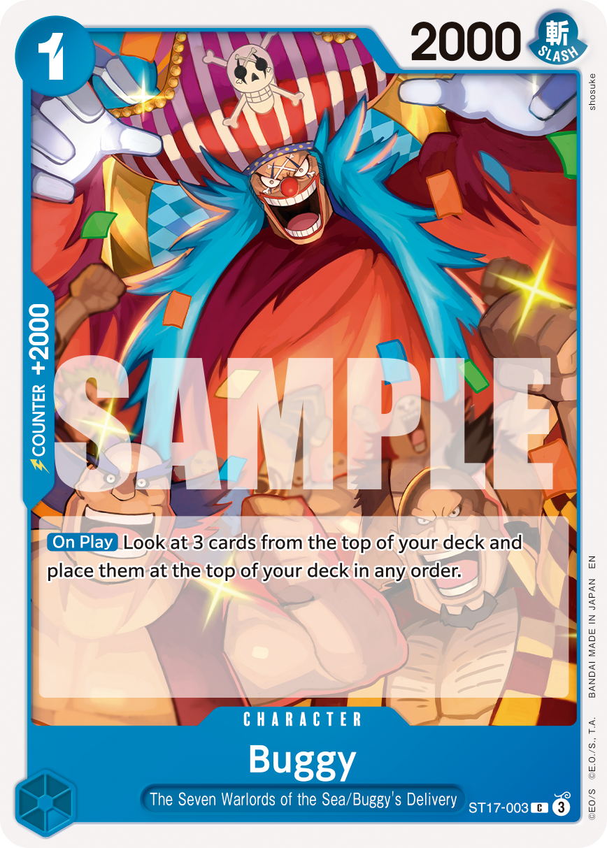 Buggy (Character) (ST17-003) (C) (NON-FOIL) (PRB02)