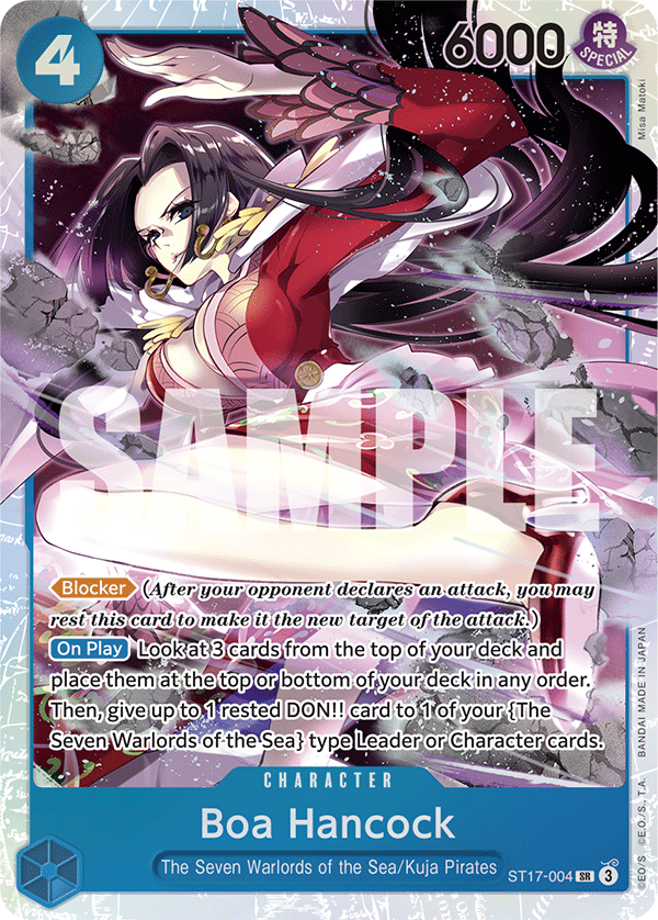 Boa Hancock (Character) (ST17-004) (SR)