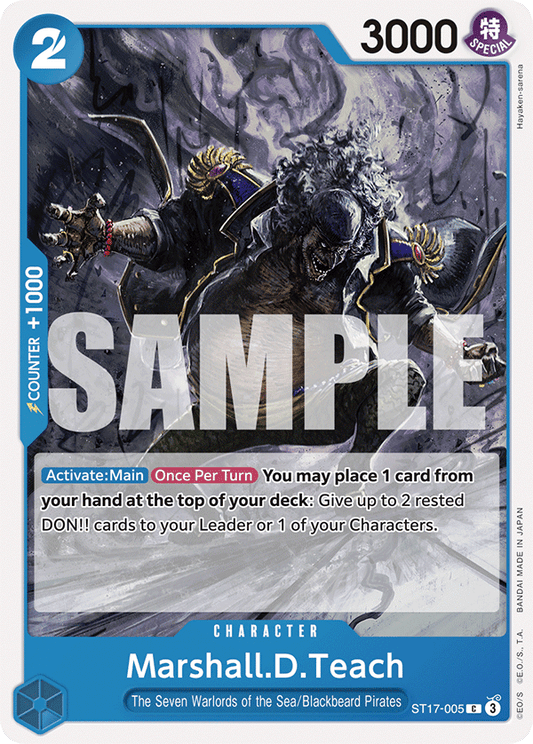 Marshall D Teach (Character) (ST17-005) (C)